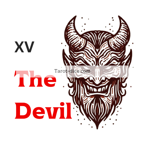 tarot dice The devil